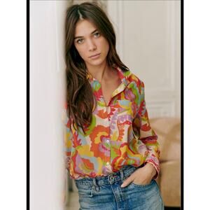 Sezane Tomboy shirt seventies
